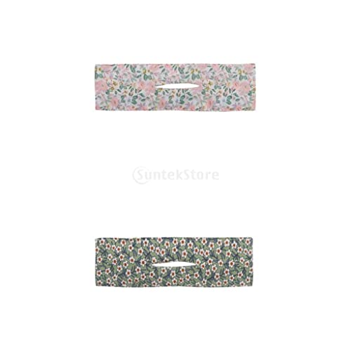 AMLESO 2-Pack Rope Headbands for Women - Easy Hair Bun Maker, Soft Hair Bands for Ponytails, Braids & Updos - Perfect for Yoga, Workouts, Office & Everyday Styling