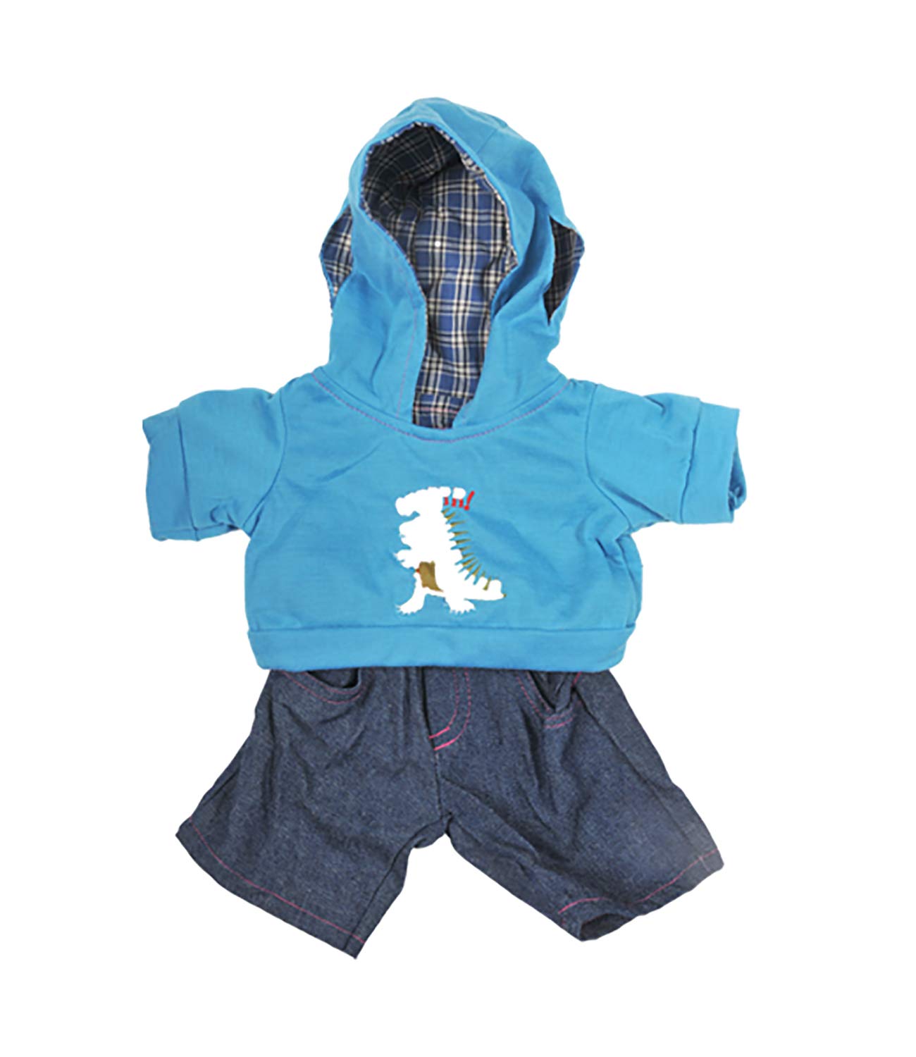 Dinosaur Costume for 8-10 Inch Stuffed Animals - Perfect for Pet Dress Up, Birthday Parties & Photo Shoots