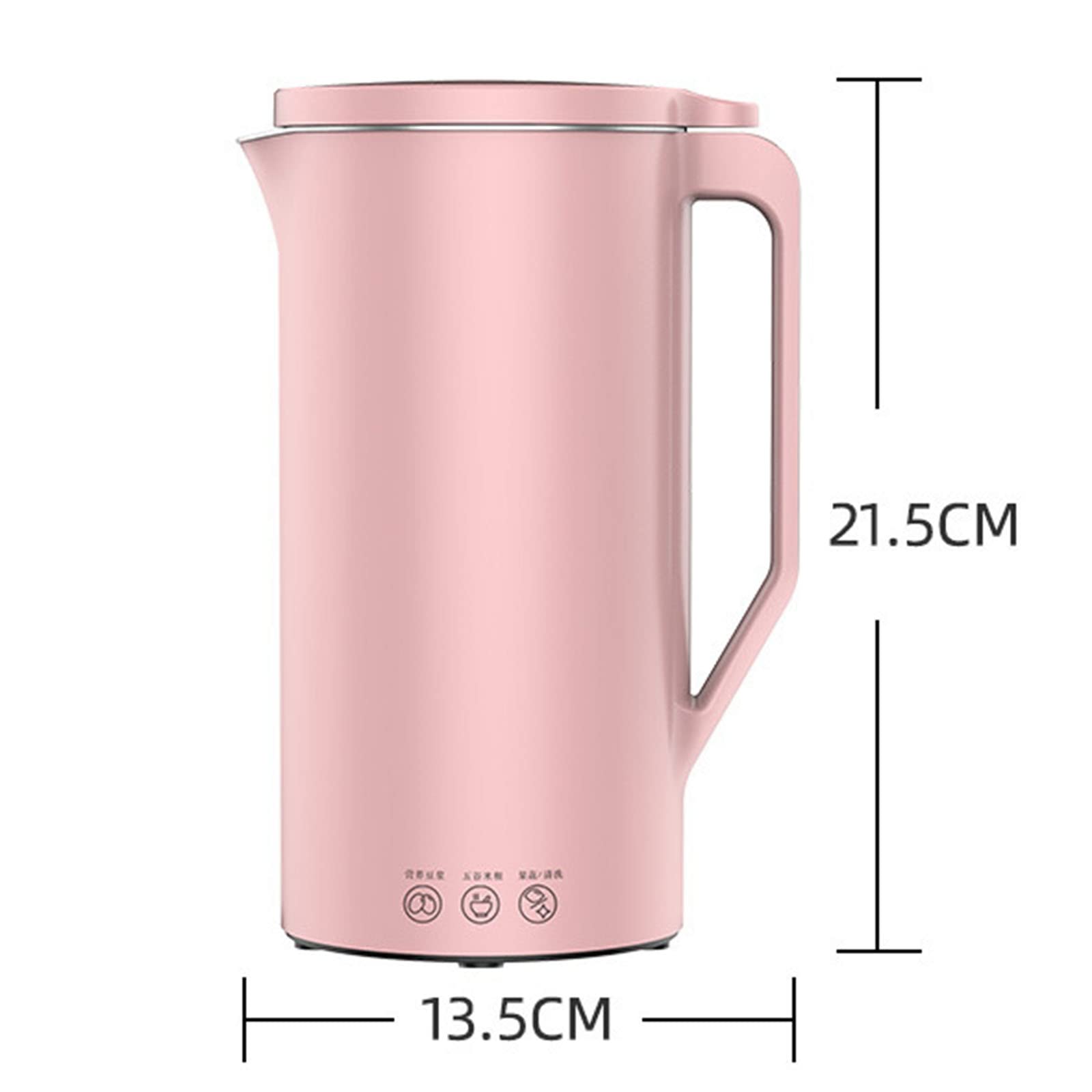 Mini Soybean Milk Maker 350ml - Automatic Personal Soymilk Machine with Stainless Steel Liner | Multifunctional for Grains, Rice Paste & Fruit Juice | Perfect for Breakfast, Healthy Snacks & Small Kitchens
