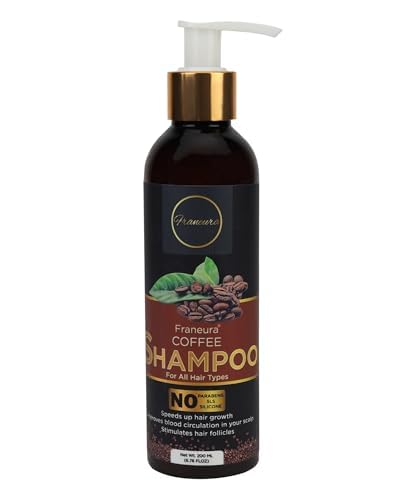 PrimeCraft Classic Volumizing Hair Cleanser - Natural Coffee Shampoo for Men & Women | Sulfate & Paraben Free | Strengthens Hair & Reduces Fall | 200ml | Perfect for Daily Hair Care & Volume Boost