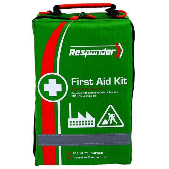 Responder 4 Series Premium First Aid Kit - 120-Piece Emergency Medical Supplies for Home, Car & Outdoor Adventures
