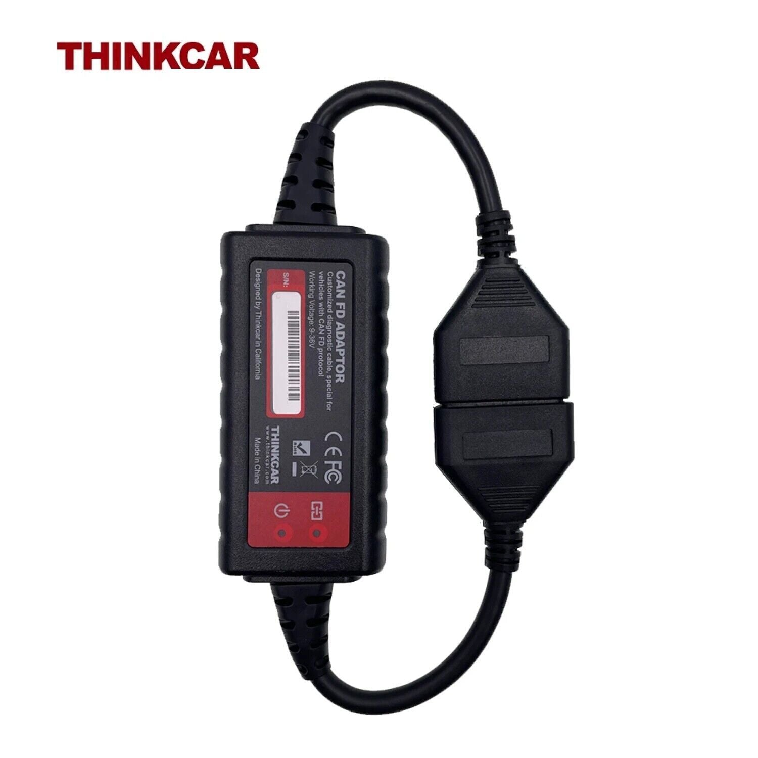Thinktool Scanner CAN FD Connector Adapter Cable - Replacement Diagnostic Cable for Vehicle OBD2 Scanner Tools - Compatible with Car, Truck & SUV Diagnostics