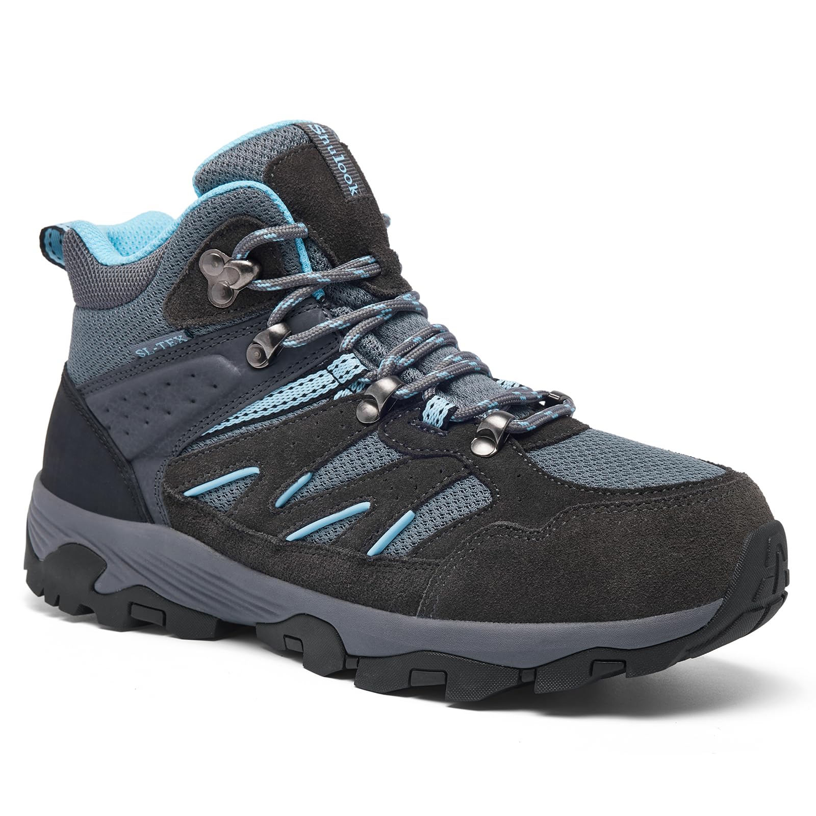 SHULOOK Women's Waterproof Hiking Boots - Lightweight Non-Slip Outdoor Trekking Shoes for Camping, Trail Walking & Mountain Climbing | All-Weather Comfort for Adventurous Women
