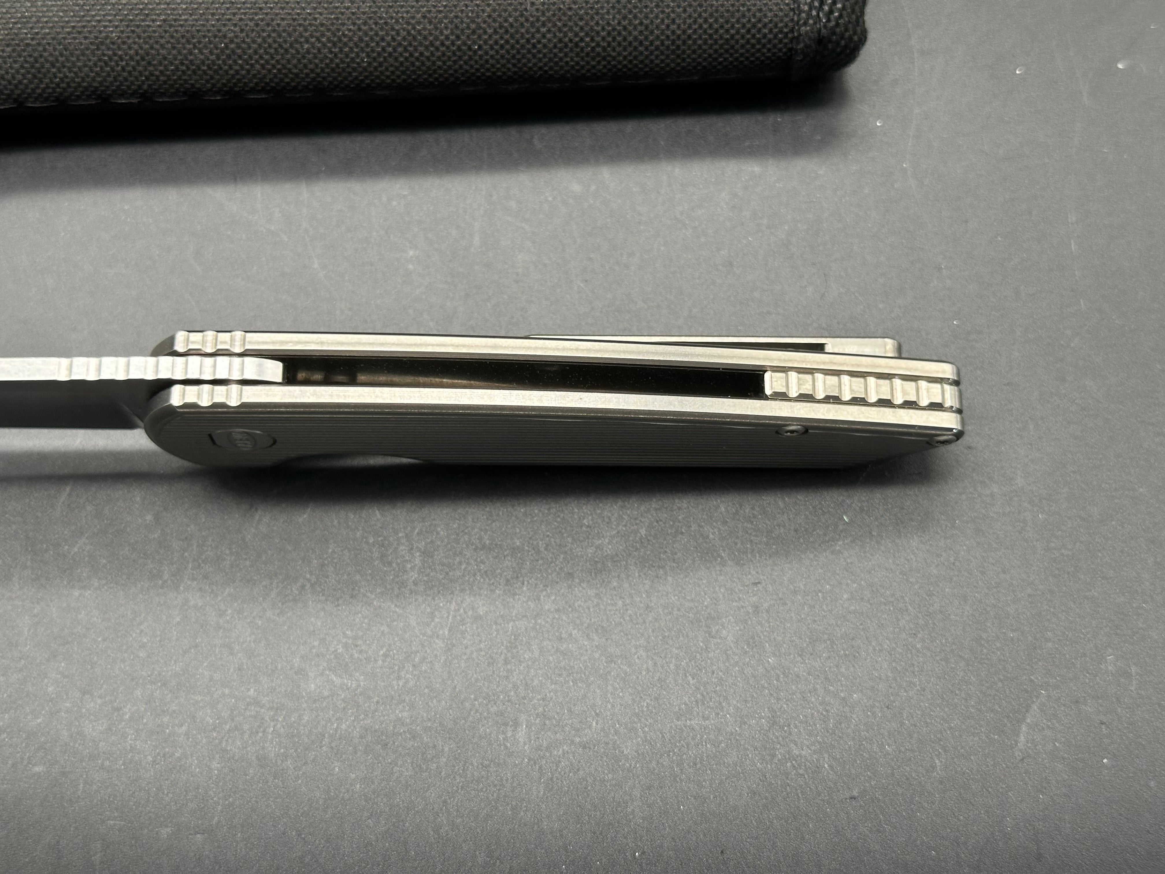 American Blade Works Model 2 Titanium Folding Knife with MagnaCut Steel - Perfect for EDC, Outdoor Adventures & Survival Gear