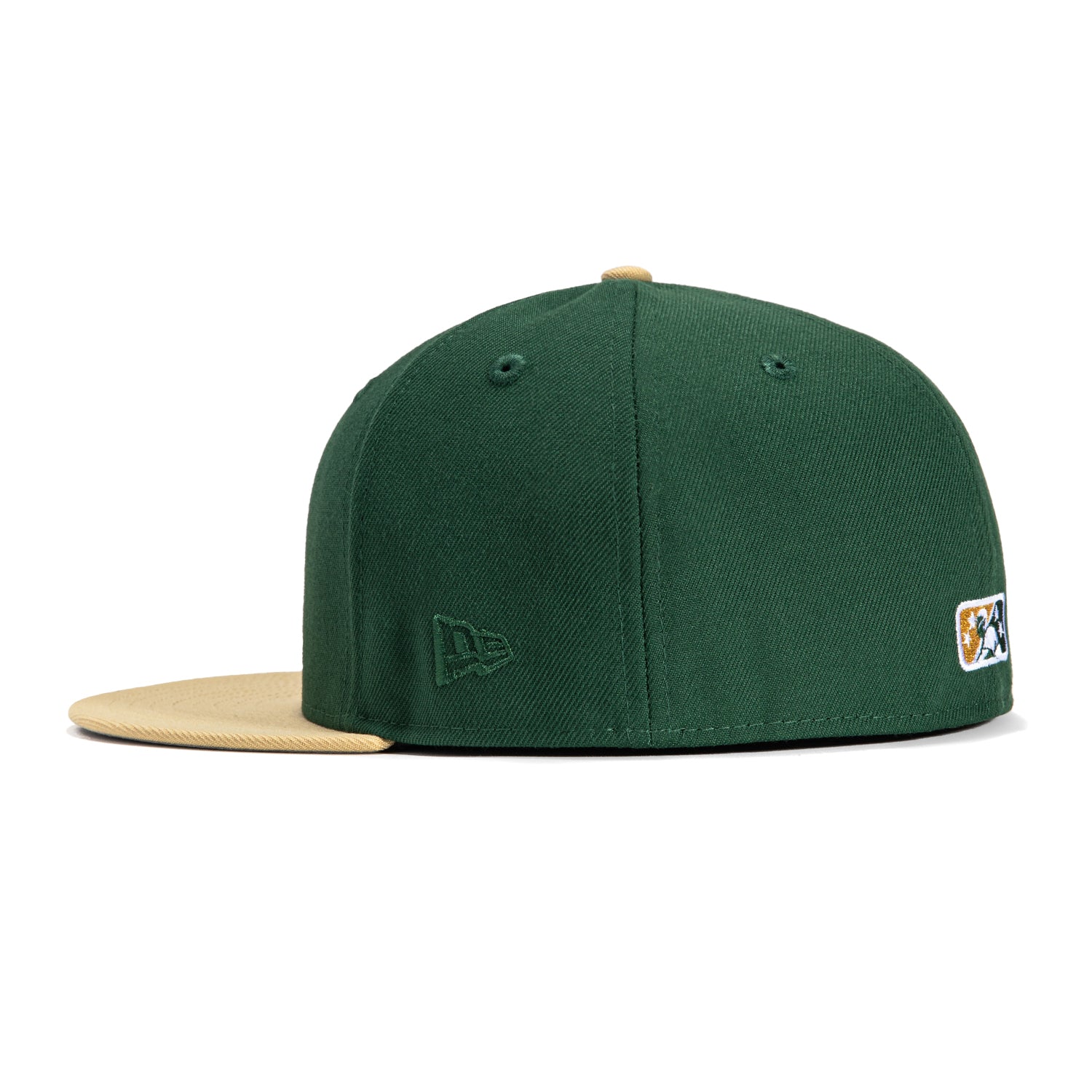 New Era 59Fifty San Jose Giants 30th Anniversary Patch Snapback Hat - Green & Tan - Official MLB Baseball Cap for Men & Women - Perfect for Games, Collecting & Streetwear Fashion