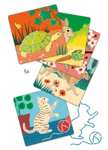 Cute Companions Stencil Set - Fun DIY Animal Drawing Templates for Kids & Adults - Perfect for Scrapbooking, Card Making, and Home Decor Projects