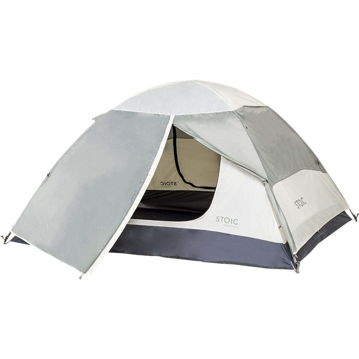 Stoic Madrone 4-Person 3-Season Camping Tent - Lightweight Waterproof Backpacking Tent for Hiking, Family Camping & Outdoor Adventures