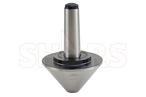 Shars 5MT Bull Nose Live Center 75 Degree for Lathe Hollow Turning - Precision Lathe Tool Accessory 202-3433 R - Ideal for Metalworking, Woodturning & CNC Machining Projects