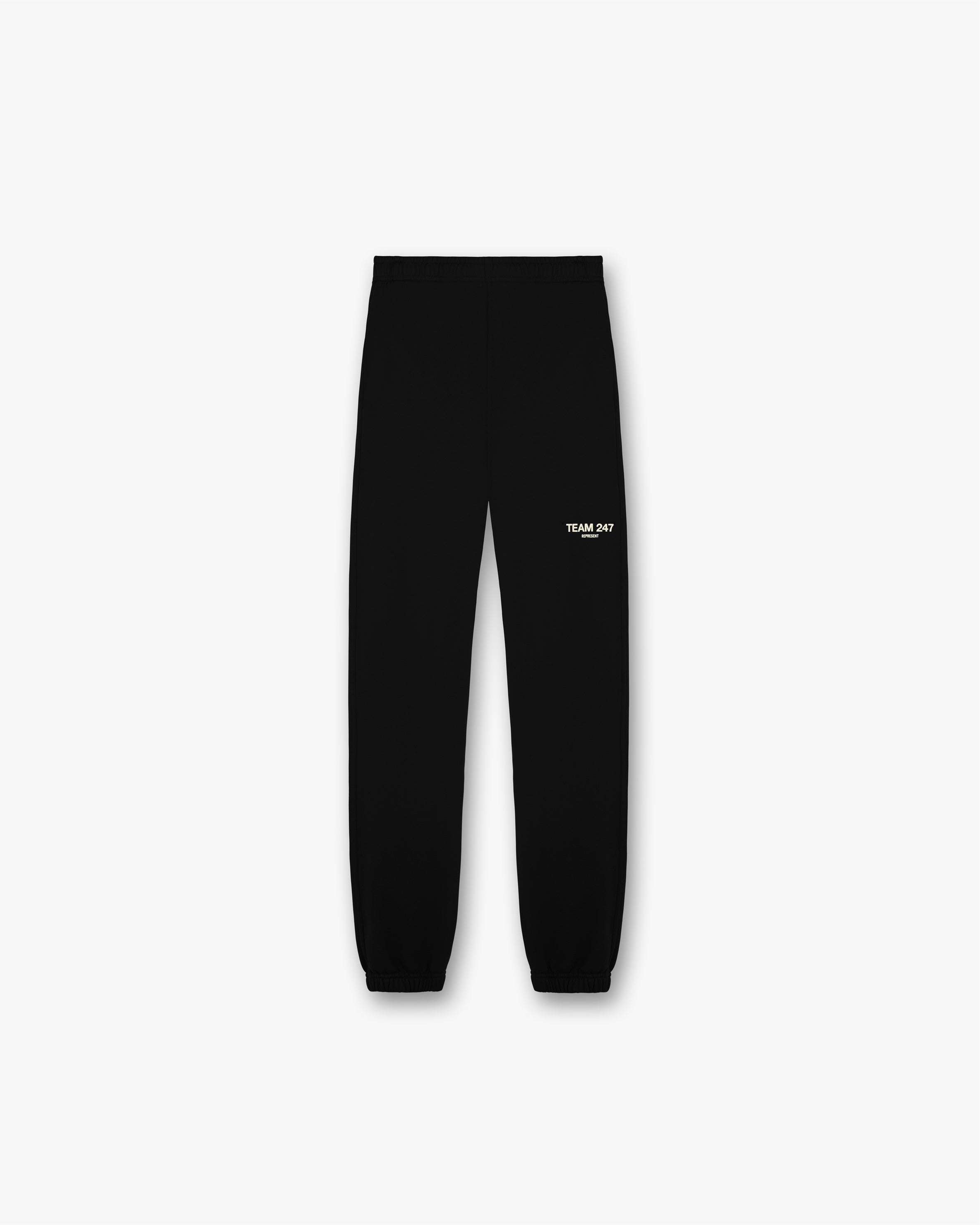 Team 247 Men's Comfortable Sweatpants - Black | Soft Jogger Pants for Lounge, Gym & Casual Wear