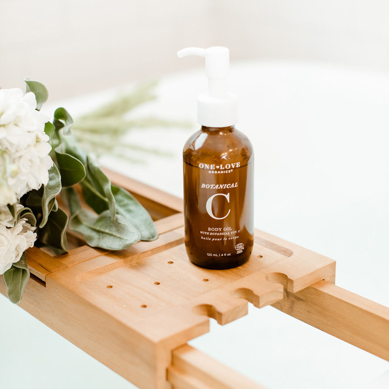 Botanical C Body Oil - Vitamin C Enriched Natural Skincare for Hydration & Glow | Perfect for Dry Skin & Daily Moisturizing