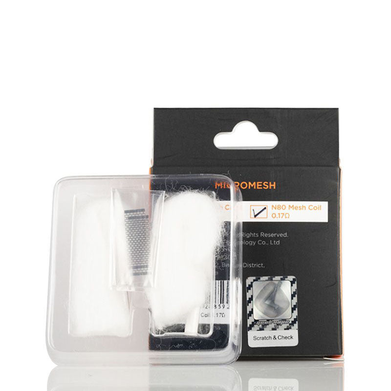 GeekVape Zeus X Mesh Strip Coil Replacement - Compatible with Zeus X RTA - 5-Pack - High Performance Vape Coils for Smooth Flavor & Cloud Chasing - Perfect for Sub-Ohm Vaping & DIY E-Liquid Enthusiasts