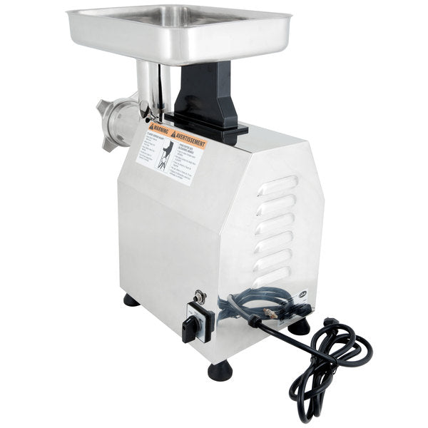 Globe CM22 Electric Meat Grinder - Heavy Duty Commercial Grade for Home & Restaurant Use - Perfect for Grinding Beef, Pork, Chicken & Making Sausages