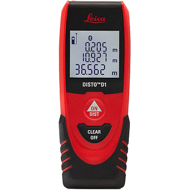 Leica Disto D1 Laser Distance Meter - High Precision Digital Laser Measure Tool for Construction, DIY & Home Improvement Projects