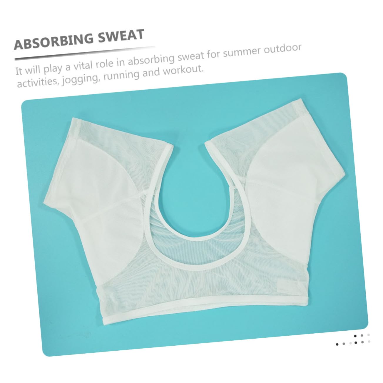 Women's Reusable Armpit Sweat Pads - 3-Piece Stretchy Underarm Sweat Absorber for Sports, Fitness & Outdoor Activities | Gym, Yoga, Running & Workout Essentials