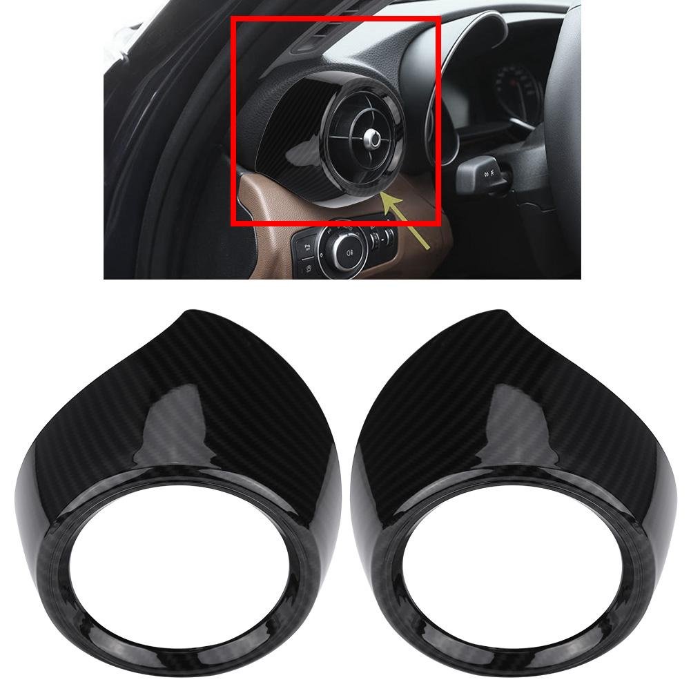 Aramox Air Vent Cover Trim for Alfa Romeo Giulia - Front Row Side AC Outlet Frame, Car Interior Accessories | Perfect for Customization & Protection