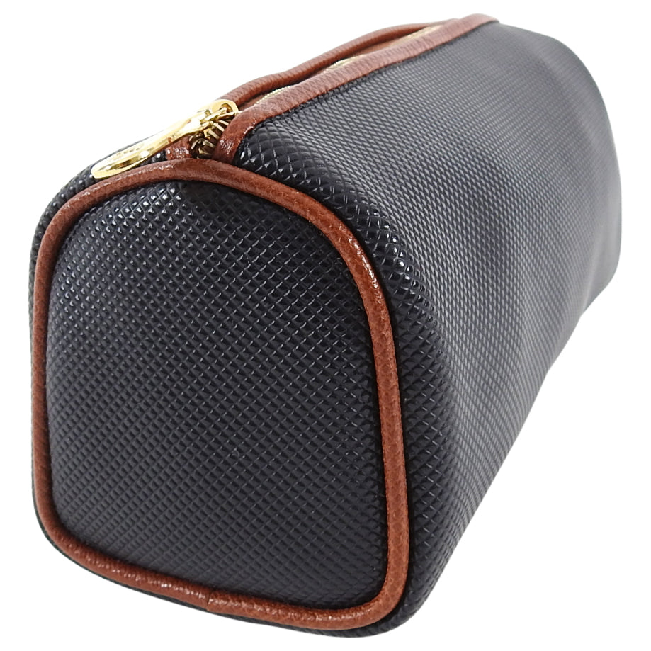 Bottega Veneta Vintage Marco Polo Travel Cosmetic Pouch - Leather Toiletry Bag for Women & Men | Perfect for Makeup, Skincare & Travel Essentials Organization