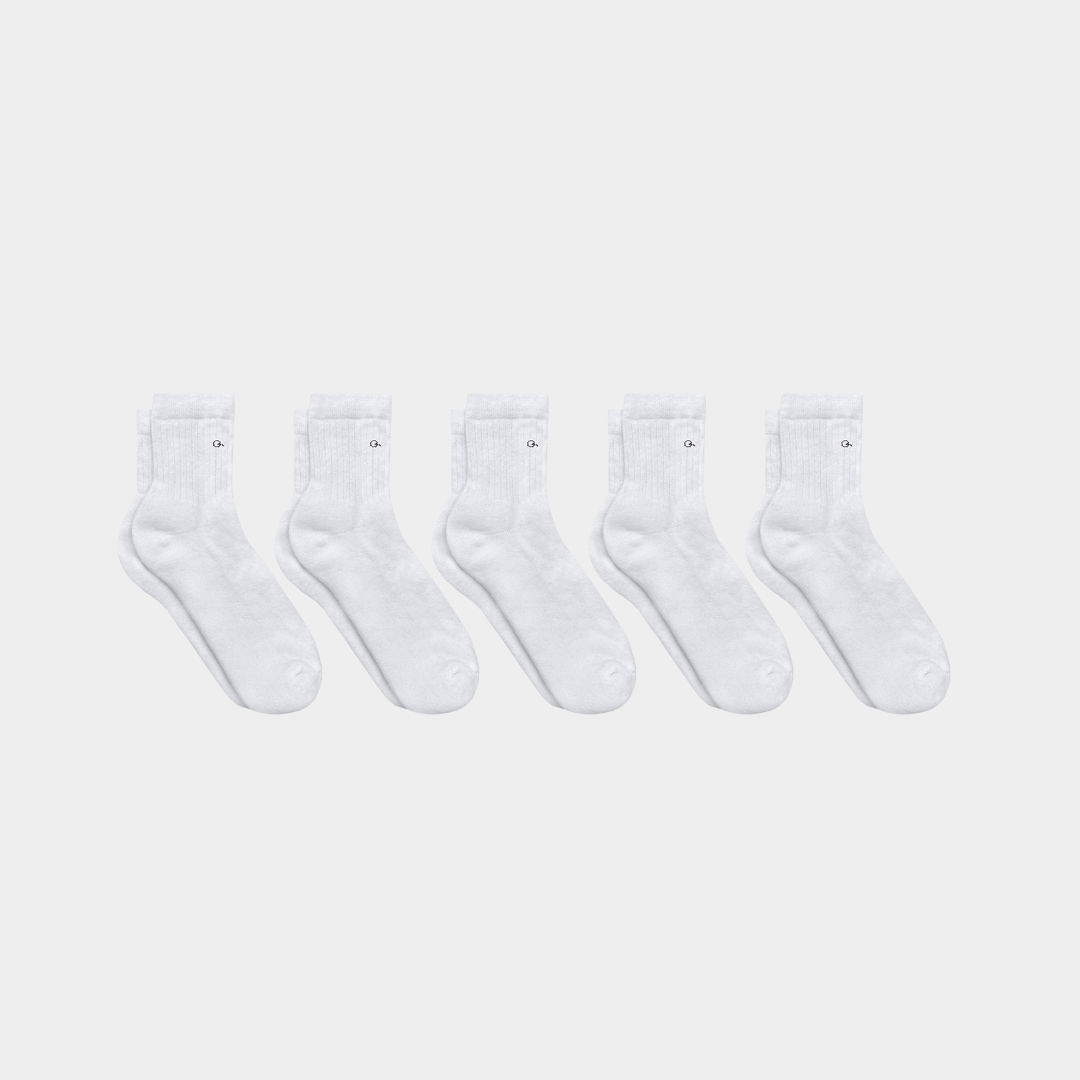 Premium Merino Wool & Cotton Blend Midweight Quarter Socks for Kids - Soft, Breathable & Durable for School, Sports & Everyday Wear