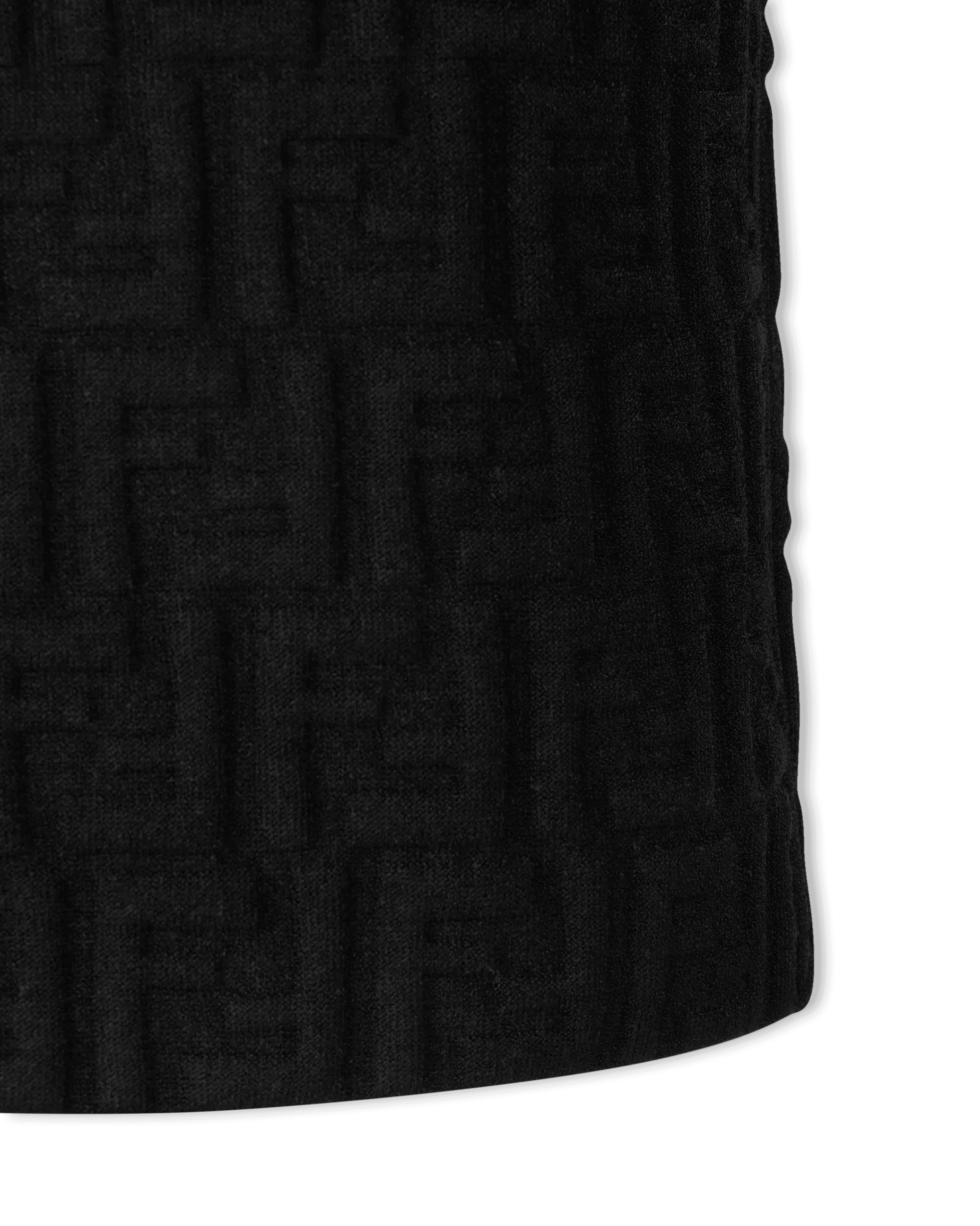 FF Embossed Sleeveless Black Dress for Women - Elegant Cocktail Party & Evening Wear - Perfect for Date Nights, Weddings & Special Occasions