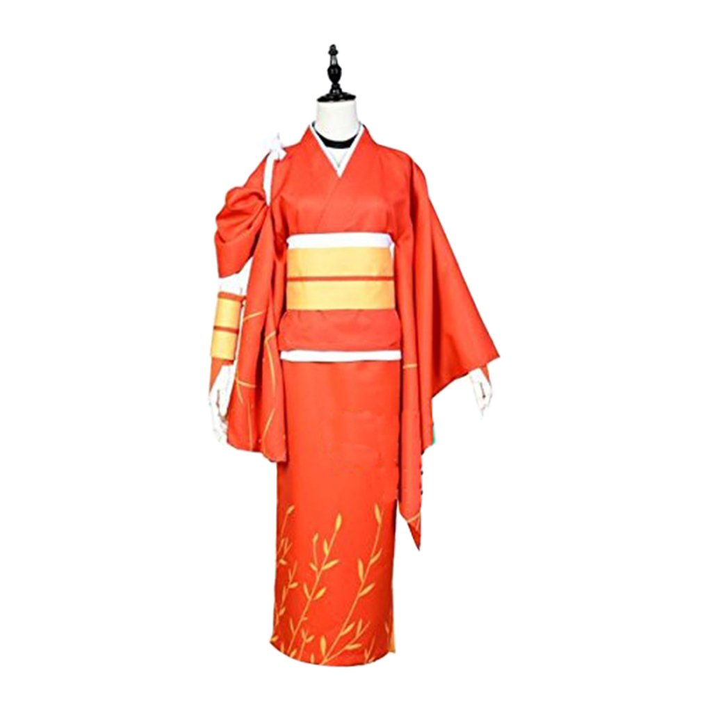 Bungo Stray Dogs Anime Cosplay Kimono Dress Outfit - Official Character Costume for Cosplay Events, Halloween & Anime Conventions