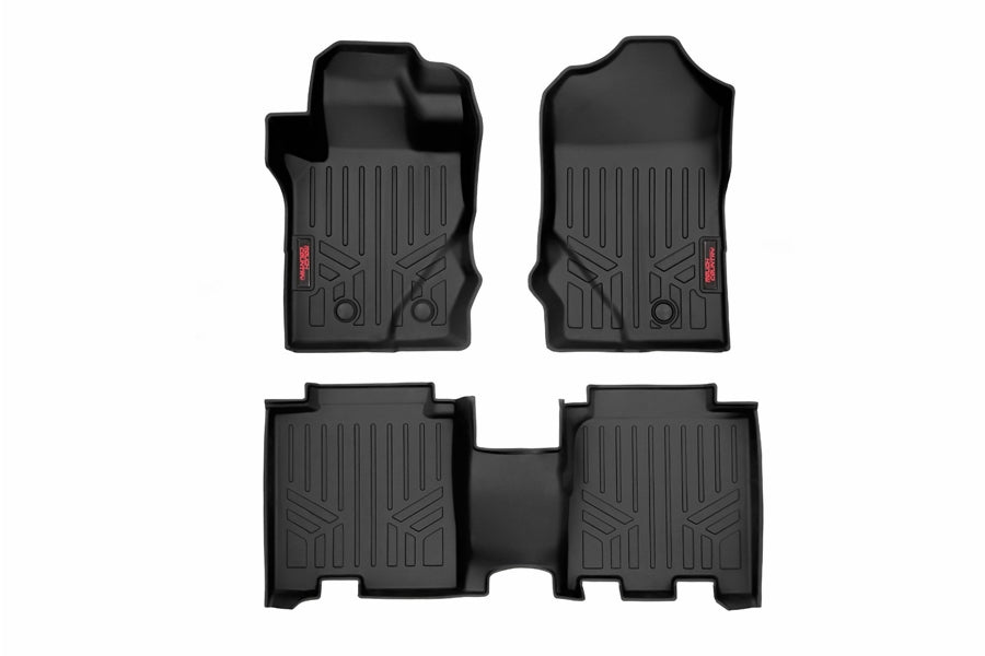 Ford Bronco 4 Door All-Weather Floor Mats - Heavy Duty Front & Rear Car Mats for Off-Road Protection | Perfect for Adventure, Camping & Daily Driving