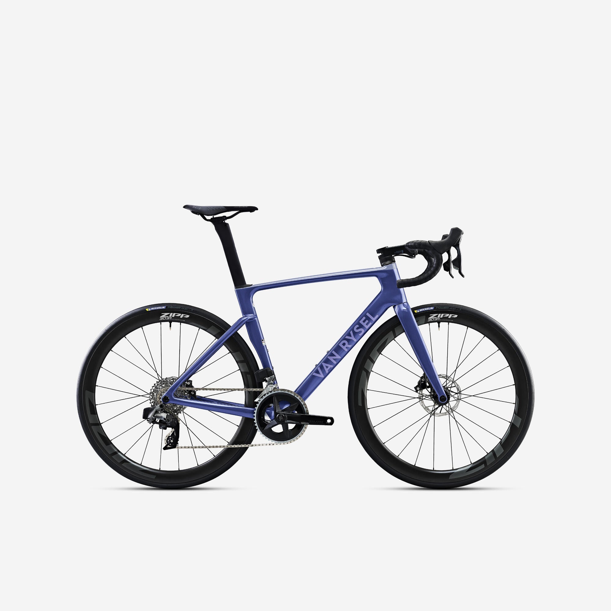 Van Rysel RCR Rival AXS Power Sensor Road Bike - Lightweight Carbon Frame & Wireless Shifting for Competitive Cycling & Endurance Training