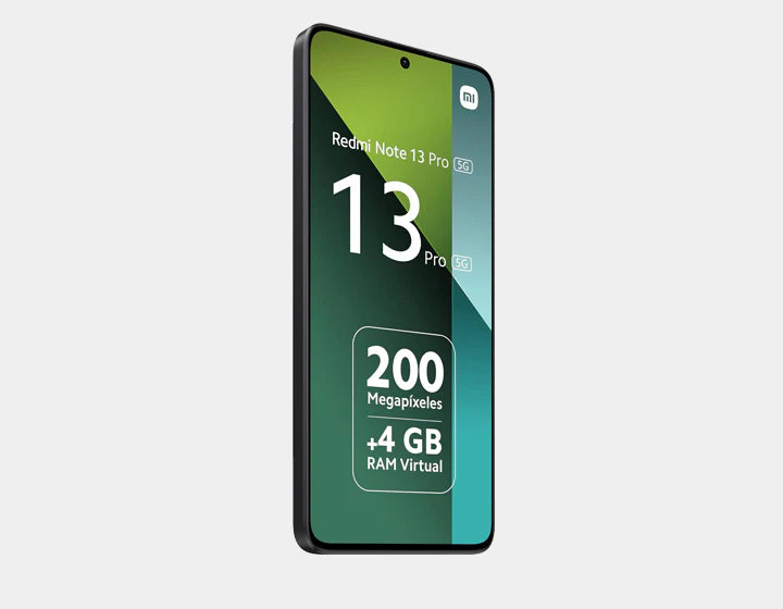 Xiaomi Redmi Note 13 Pro 5G Smartphone - 256GB ROM 8GB RAM Dual SIM Unlocked GSM (Black) - Perfect for Gaming, Streaming & Business Use