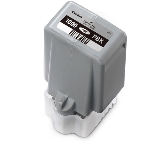 Canon PFI 1000 PBK LUCIA PRO Photo Black Ink Cartridge (80ml) - High-Quality Photo Printing for Professional Photographers & Artists - Perfect for Fine Art Prints, Photo Albums, and Studio Projects