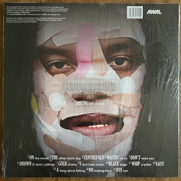 Genesis Owusu - Smiling With No Teeth (2xLP, Album, Limited Edition Red Vinyl, Mint Condition) - Perfect for Record Collectors & Vinyl Enthusiasts