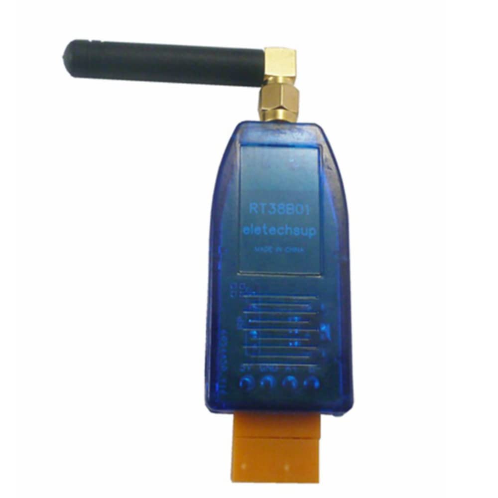 TsoLay 2Pcs RS485 Wireless Transceiver Module - 20DBM 433Mhz Long Range Transmitter and Receiver Kit for VHF/UHF Radio Modem, Smart Meter, PTZ Camera - Ideal for Remote Monitoring and Industrial Automation