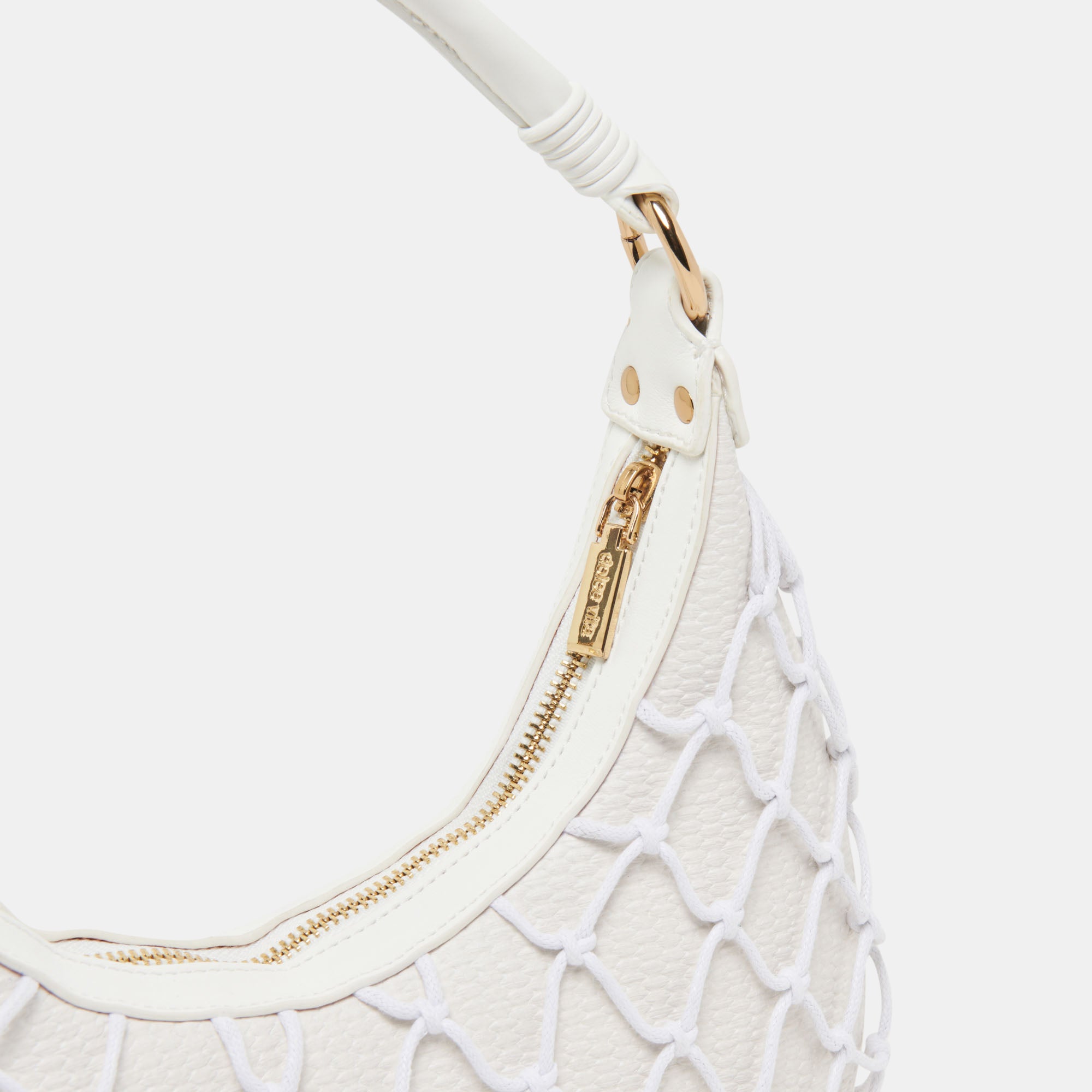 Positano Shoulder Bag - White Raffia Woven Handbag for Women | Beach Tote, Summer Vacation, Boho Chic Outfit Accessory