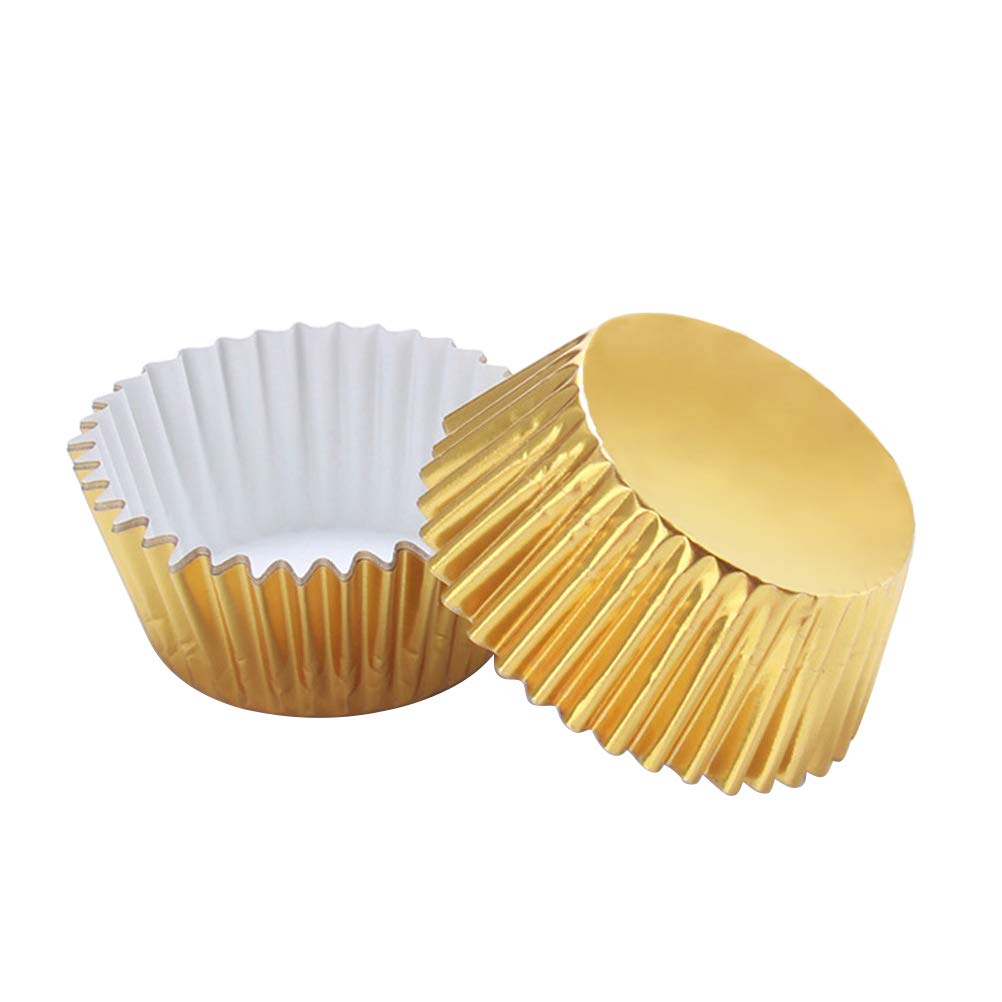 DOITOOL 200PCS Natural Greaseproof Muffin Baking Cups - Disposable Cupcake Liners & Wrapper for Mini Cakes, Perfect for Home Baking, Party Desserts and Holiday Treats