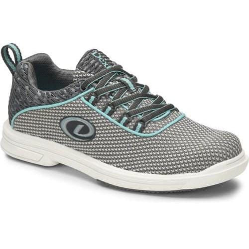 Dexter Women's Robin Grey/Blue Right Hand Bowling Shoes - Comfortable & Durable for League Play & Casual Bowling