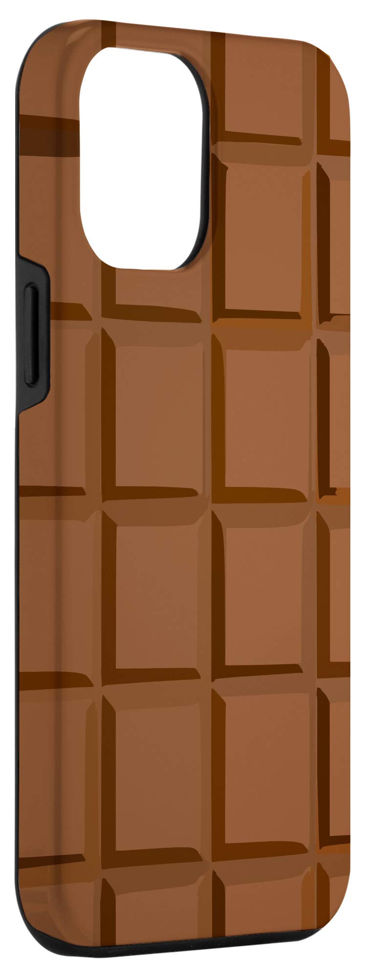 Funny Chocoholic iPhone 12 Pro Max Case - Chocolate Bar Design Phone Cover for Food Lovers | Perfect Gift for Chocolate Enthusiasts & Everyday Protection