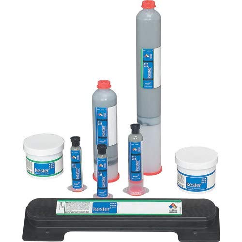 Kester Solder Paste 500g Jar - No-Clean 63/37 SnPb Alloy - Easy Profile 256 Solder for Electronics Repair & PCB Assembly - Ideal for DIY Projects, Circuit Board Soldering, and Professional Electronic Work