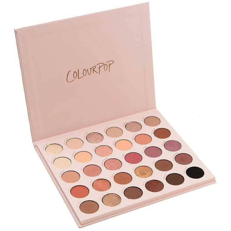 ColourPop Bare Necessities Eyeshadow Palette - Neutral & Matte Shades for Everyday Makeup | Perfect for Daytime, Night Out & Professional Looks