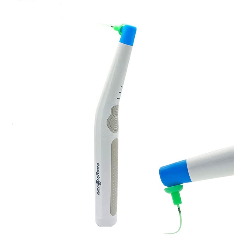 Sonic Endodontic Activator with 60 Soft Bendable Polymer Tips - Durable Dental Tool for Root Canal Treatment & Endodontic Procedures - Perfect for Dentists & Endodontists