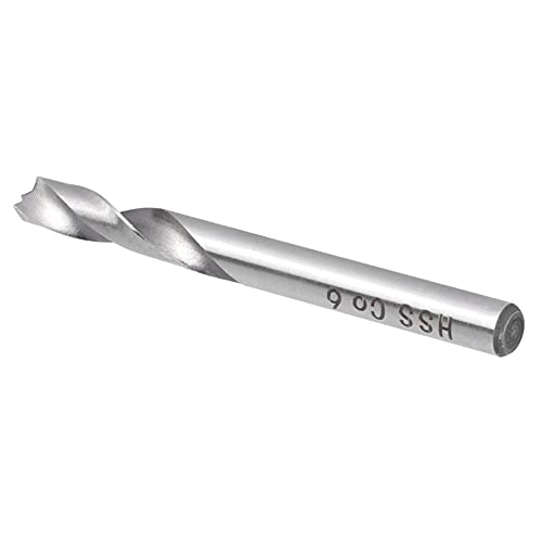 Carbide Center Drill Bit - High Speed Spiral Spotting Drill for Electric & Pneumatic Tools - Perfect for Metalworking, Woodworking & DIY Projects