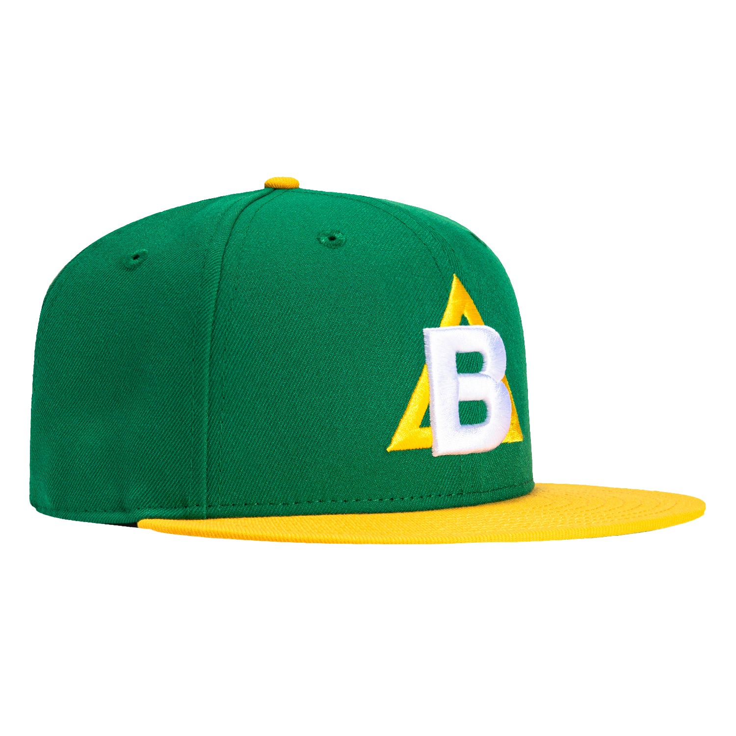 New Era 59Fifty Beaumont Gators Snapback Hat - Kelly Green & Gold - Perfect for Game Day, Tailgating & College Sports Fan Gear