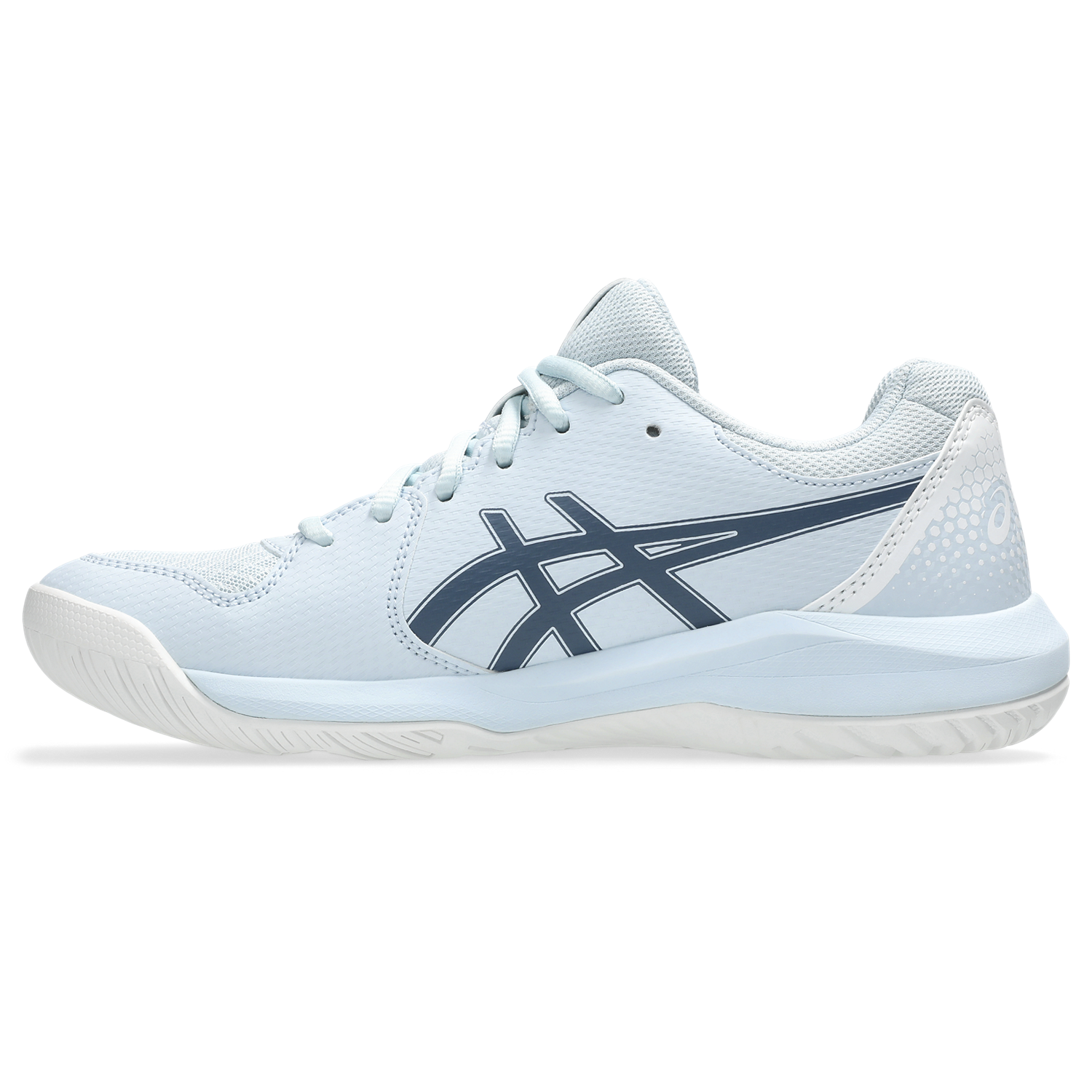 Women's Nike Dedicate 8 Pickleball Shoes - Cool Grey/Vintage Indigo | Lightweight Court Shoes for Women | Perfect for Pickleball, Tennis & Casual Wear