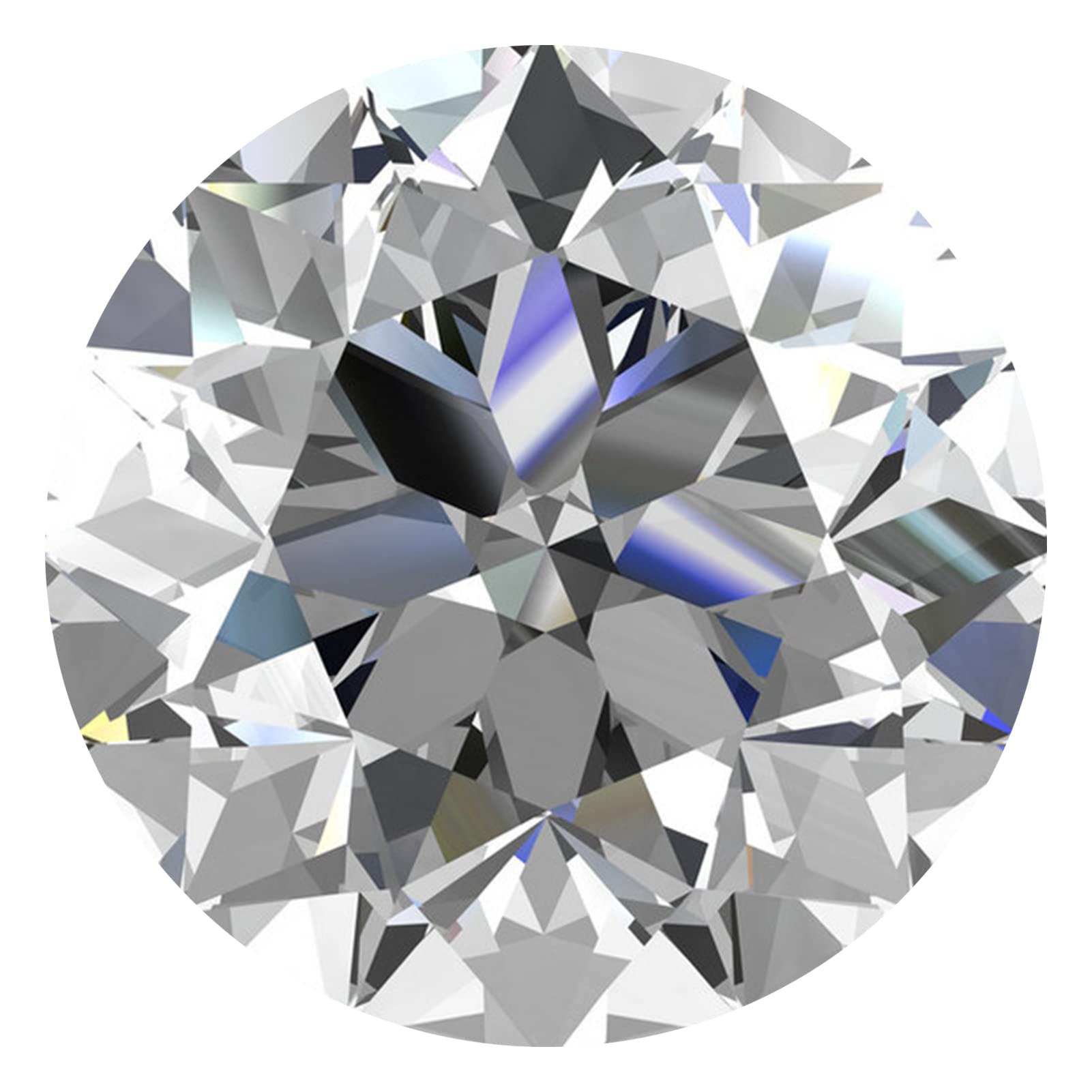 Premium Moissanite Loose Stones - Round Brilliant Cut 0.5ct to 5ct | VVS1 Clarity Simulated Diamonds for Jewelry Making | Certified Authentic Gemstones for Engagement Rings, Pendants & Earrings | Perfect for DIY Jewelry, Wedding Bands & Anniversary Gifts