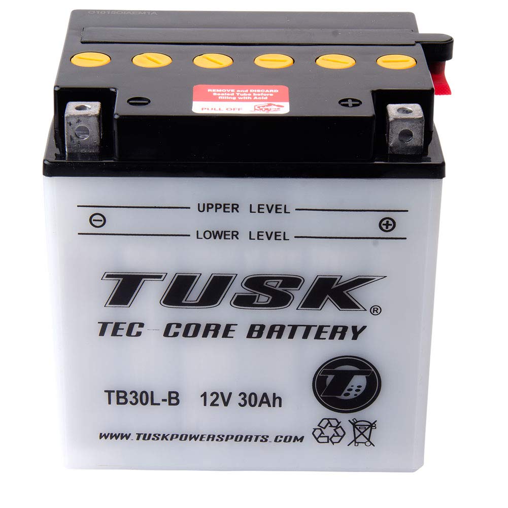 Premium TUSK Tec-Core Battery TB30LB for Harley-Davidson® Road King Classic FLHRC/I® (1999-2003) - High-Performance Replacement Power Source for Motorcycles - Ideal for Long Rides, Touring & Daily Commuting