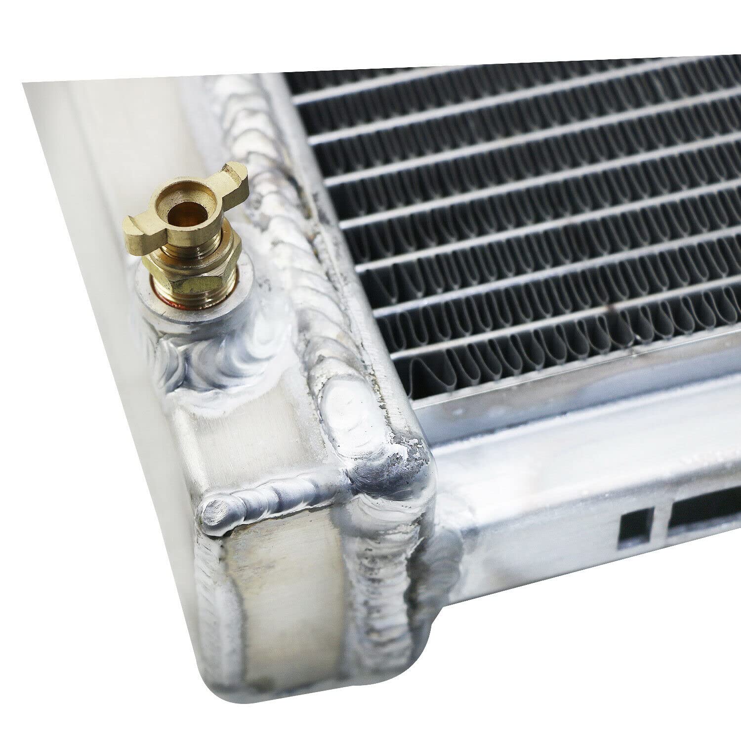 1970-1981 Pontiac Firebird Trans Am Esprit/Formula V8 3 Row Aluminum Radiator Replacement - Fits 1974 1975 1976 1978 1979 Models | High-Performance Cooling for Classic Car Restoration & Hot Rod Upgrades