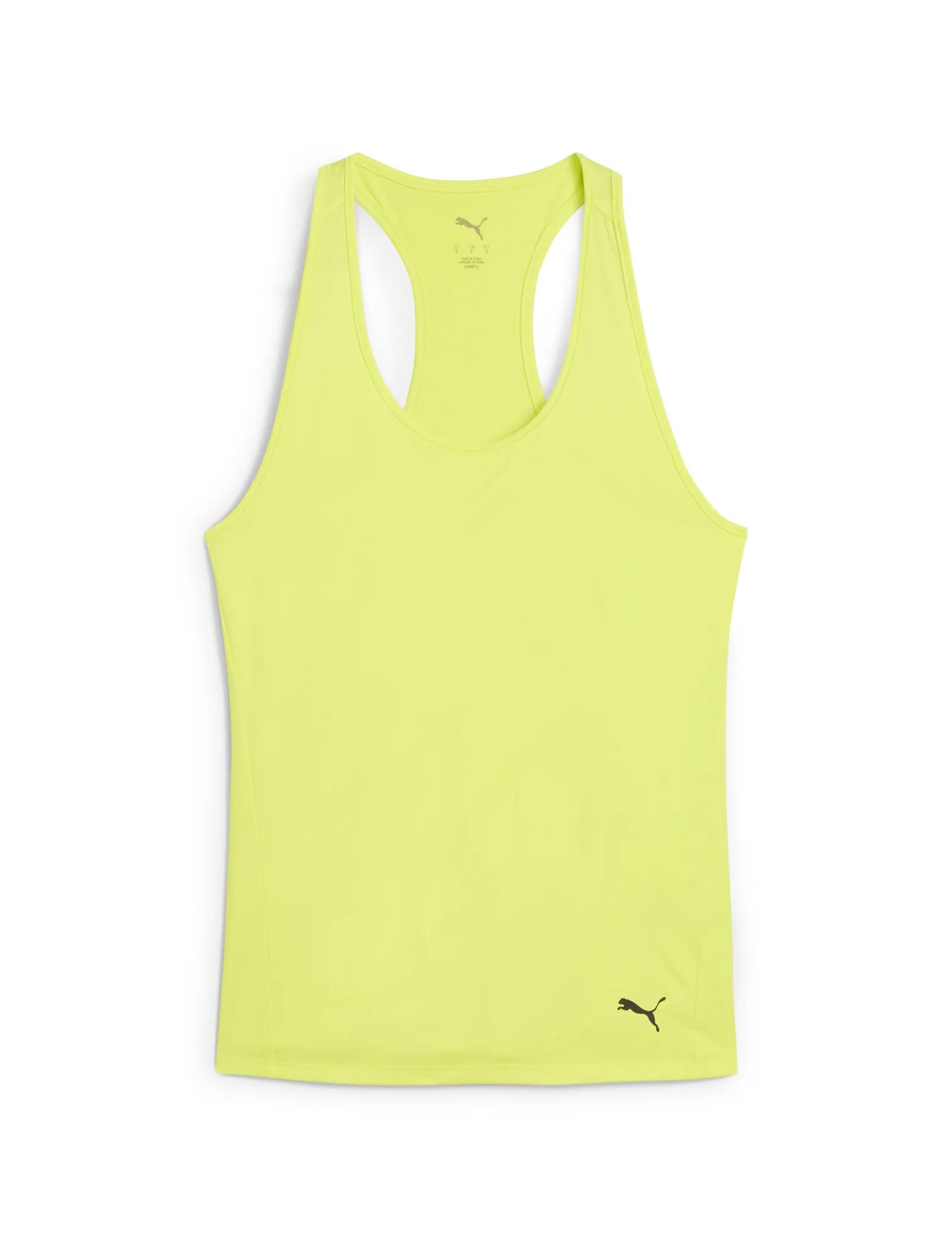 TAD Essentials Women's Racerback Tank Top - Lemon Sherbet Color | Soft Breathable Workout Shirt for Yoga, Gym & Summer Casual Wear