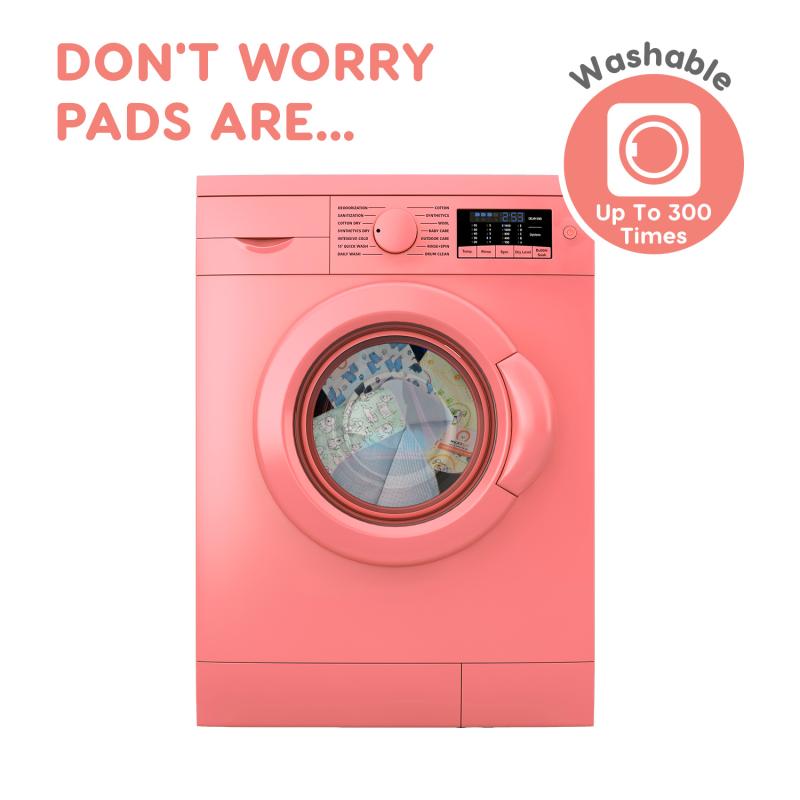 Misoko Washable Reusable Dog Pee Pads with Paw & Bone Design - Super Absorbent Puppy Training Pads for Crate, Bed & Housebreaking - Indoor/Outdoor Use for Small, Medium & Large Dogs