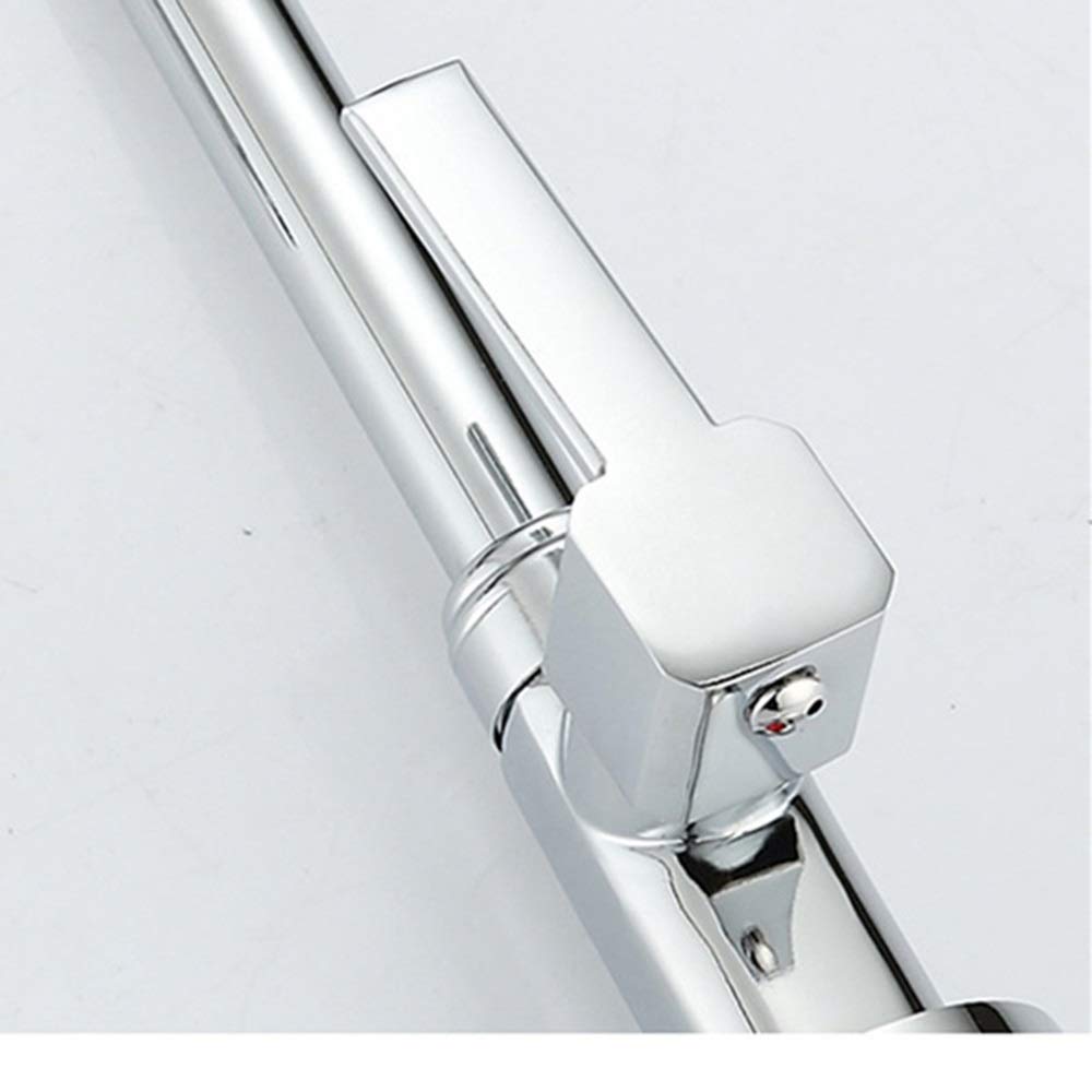 Universal Stainless Steel Single Handle Kitchen & Bathroom Faucet Trim Kit - Cold Water Sink Faucet for Household Use | Perfect for Modern Kitchen Renovation & Bathroom Upgrade