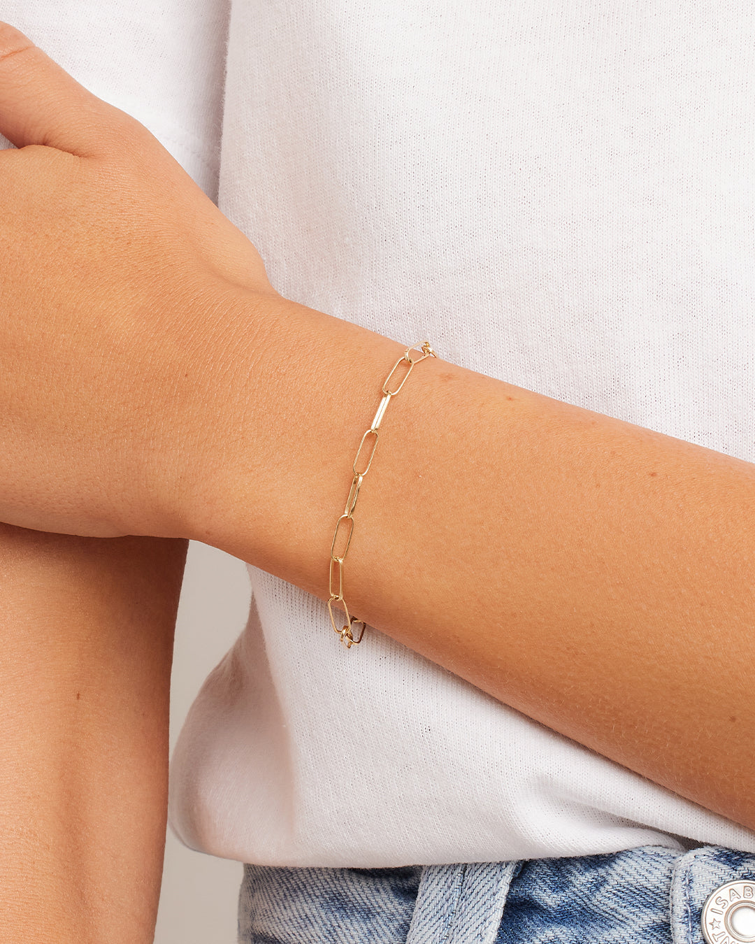 14K Gold Parker Bracelet for Women - Elegant & Dainty Gold Chain Bracelet - Perfect for Everyday Wear, Gifts & Special Occasions