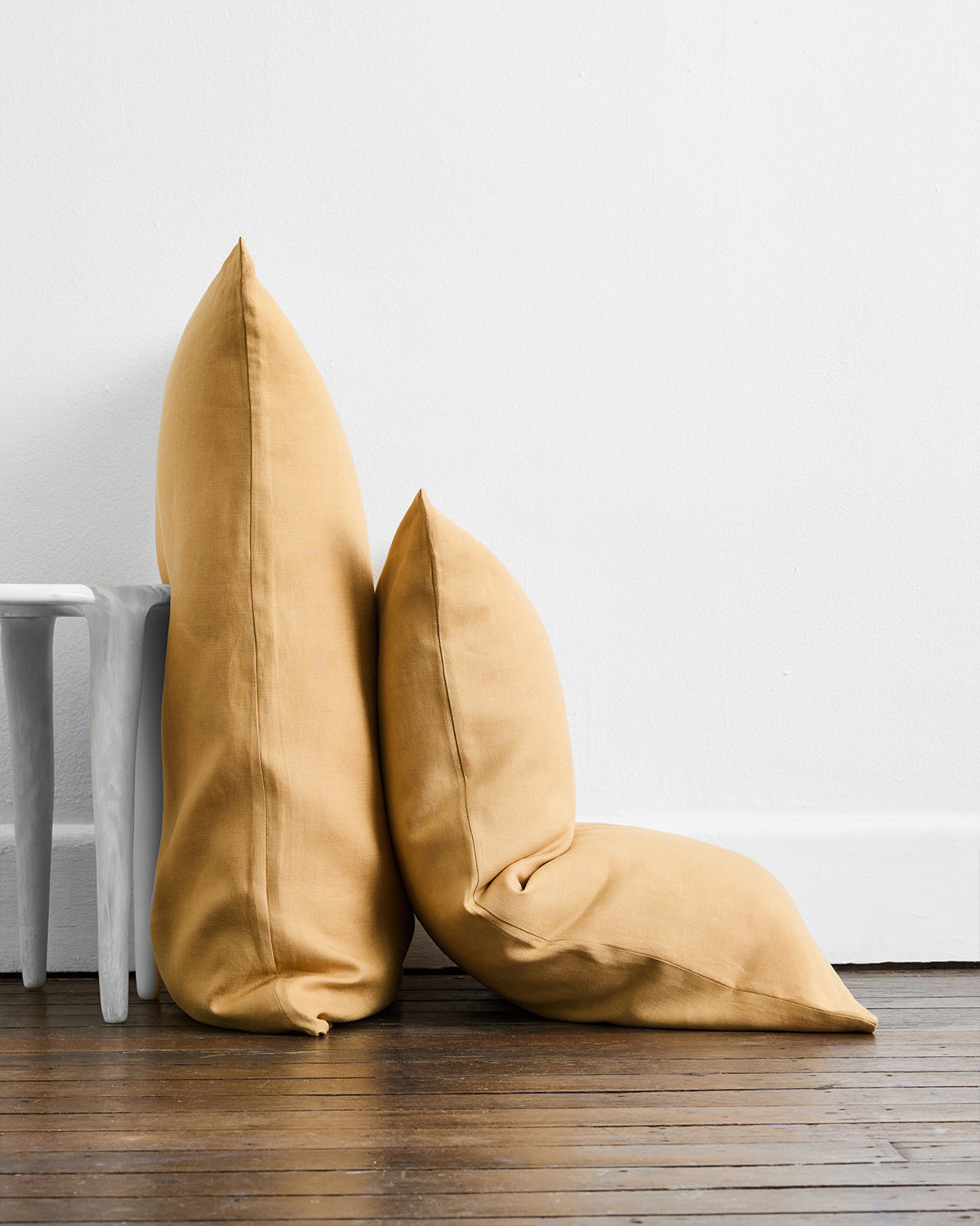 Premium 100% French Flax Linen Pillowcase Set of 2 - Natural Caramel Color - Breathable & Hypoallergenic Bedding for Hot Sleepers - Perfect for Summer Nights & Luxury Home Decor