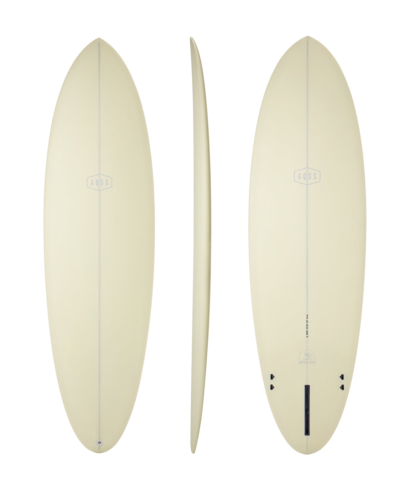 Extra Shot by Rachael Tilly Midlength Surfboard - Clay Color - Perfect for Intermediate Surfers & Small to Medium Waves | Beach, Vacation & Surfing Lifestyle