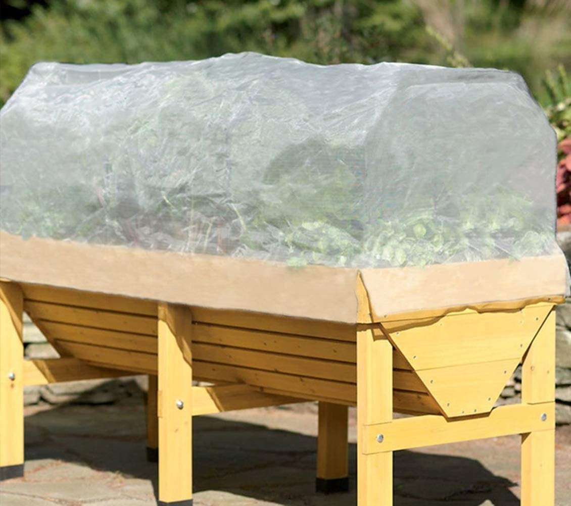 Agfabric 20'x50' Garden Netting - Insect & Bird Barrier for Vegetables, Fruit Trees, Plants | White Protective Mesh for Outdoor Gardening & Crop Protection