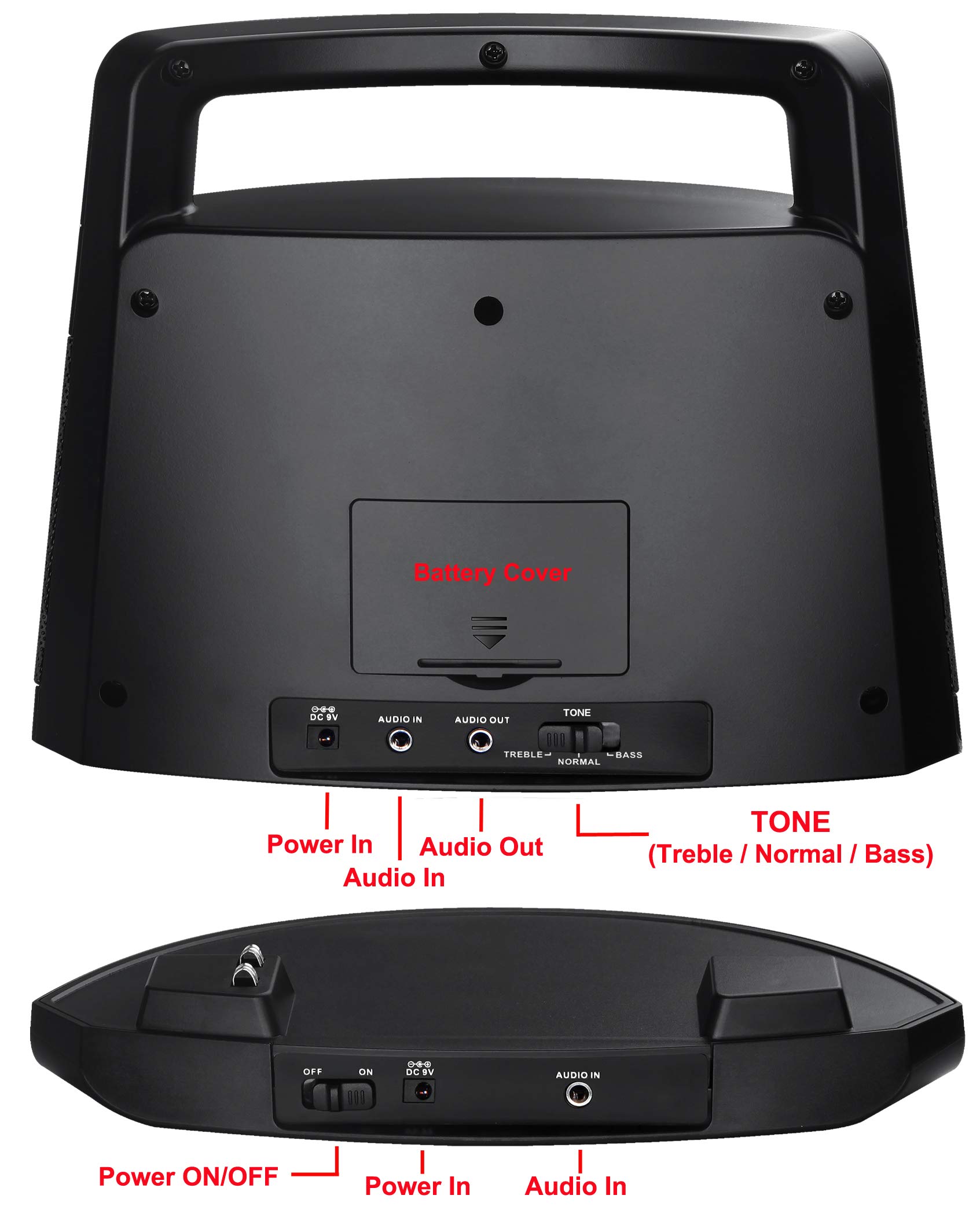 SIMOLIO 2.4G Wireless TV Speakers for Seniors - Portable Sound System with Clear Voice & Extra Headset - Perfect for Home Entertainment, Hearing Assistance and Elderly Care